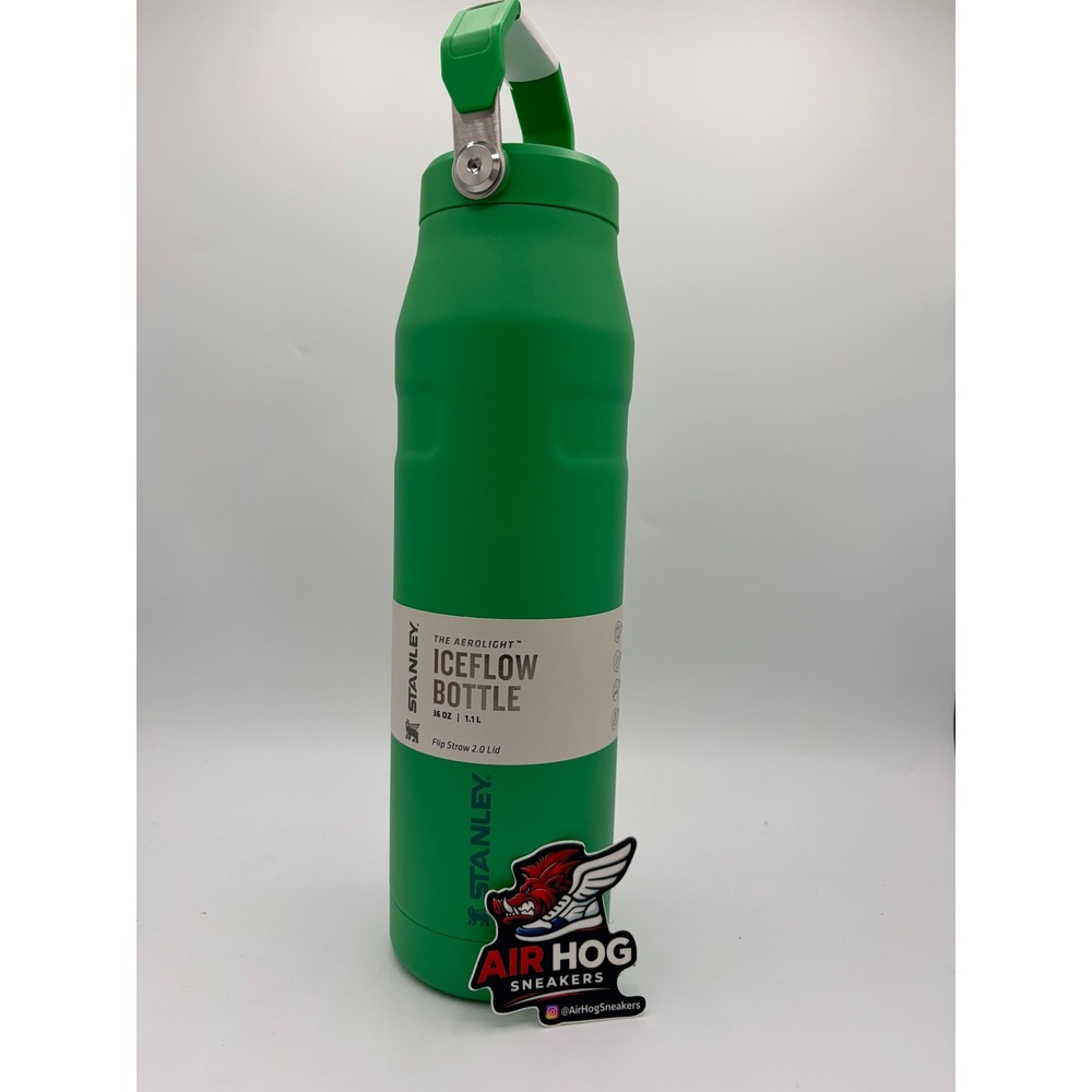 Stanley AeroLight IceFlow Bottle 36oz Meadow Green Flip Straw 2.0 10-12111-046